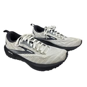 BROOKS REVEL 6 RUNNING SHOES – WOMEN’S 8 – WHITE/BLACK – STYLE 140036‑B121